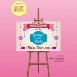 Welcome Sign Board- Direction | Design Code : 6535