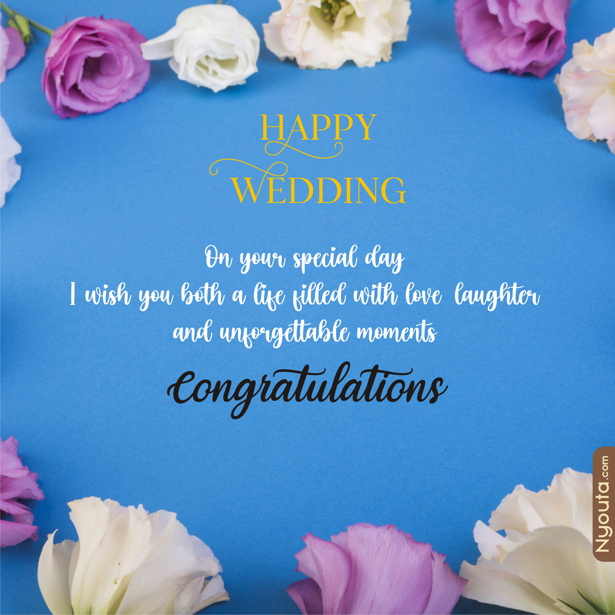 Wishes to New Wed – 2