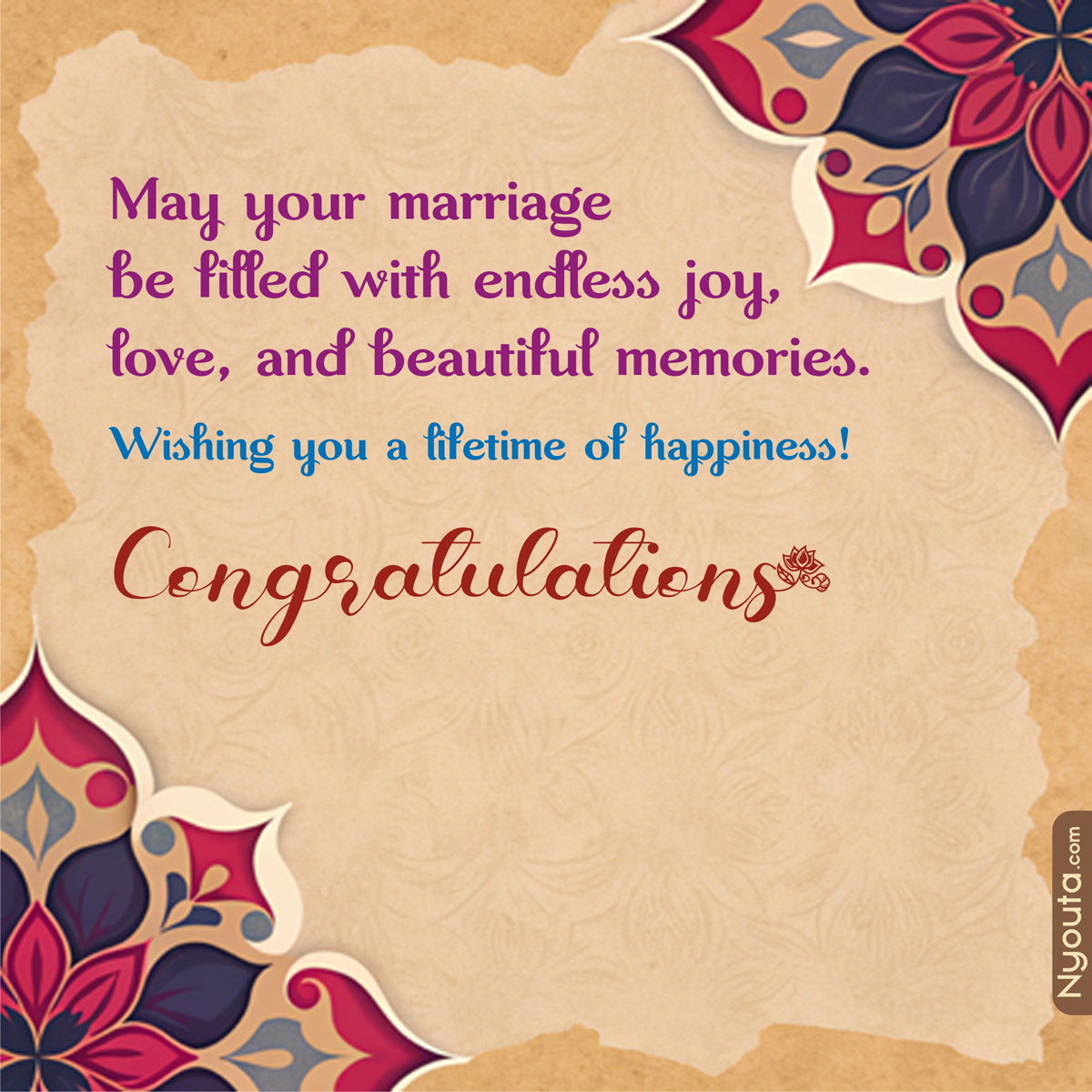 Wishes to New Wed – 4