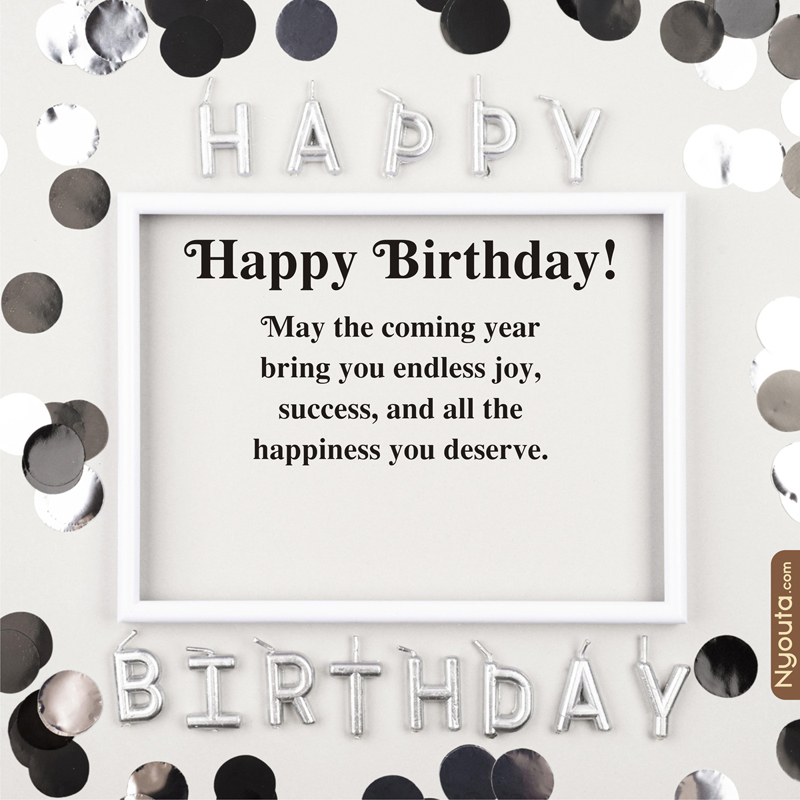 Birthday Wishes – 40