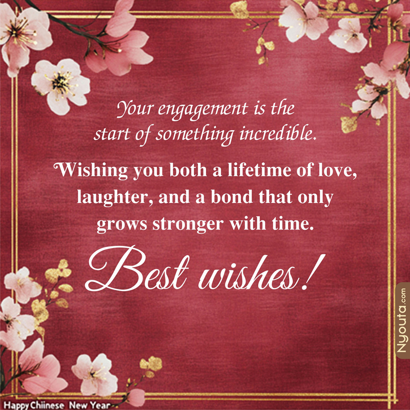 Engagement Wishes – 24