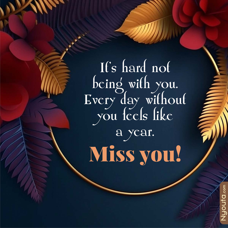 Miss you Cards – 10