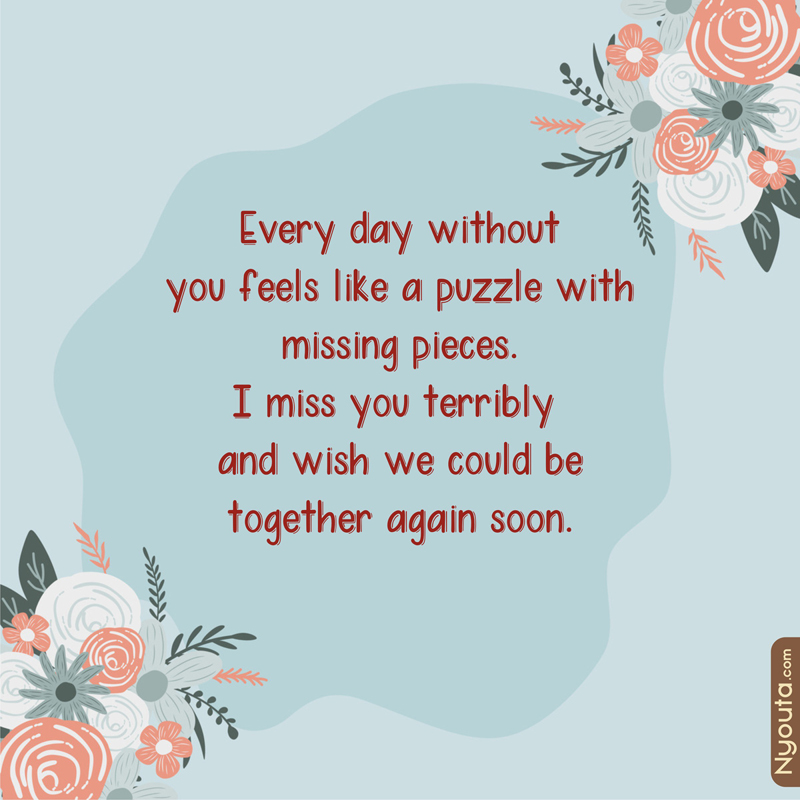 Miss you Cards – 12