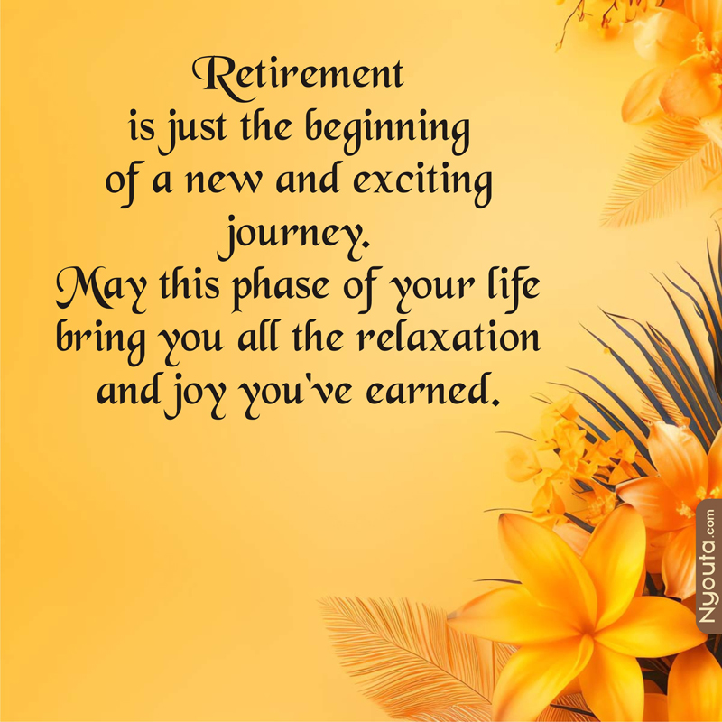 Retirement Wishes – 10