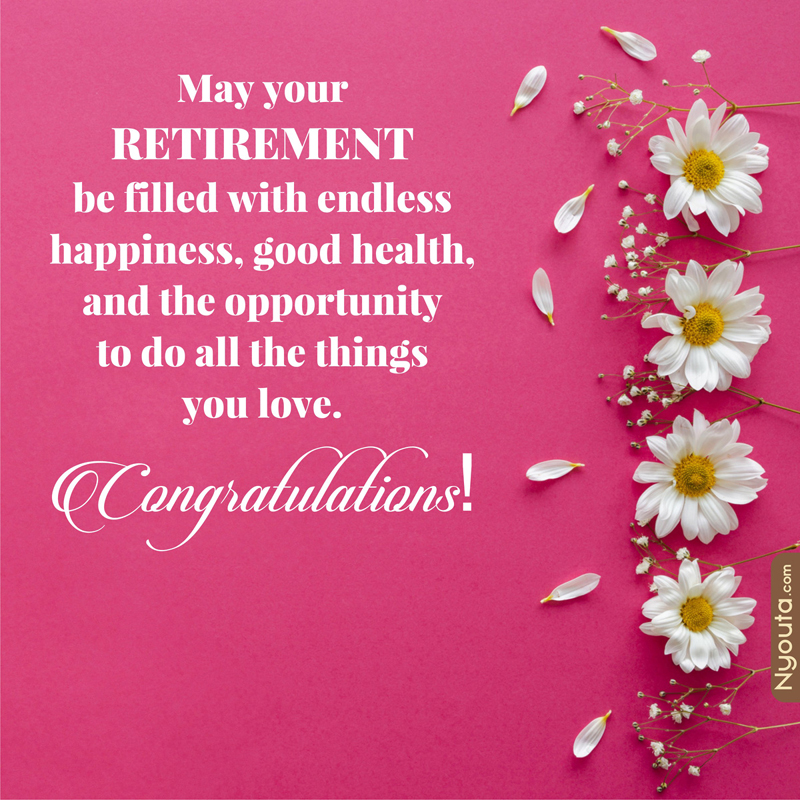 Retirement Wishes – 14