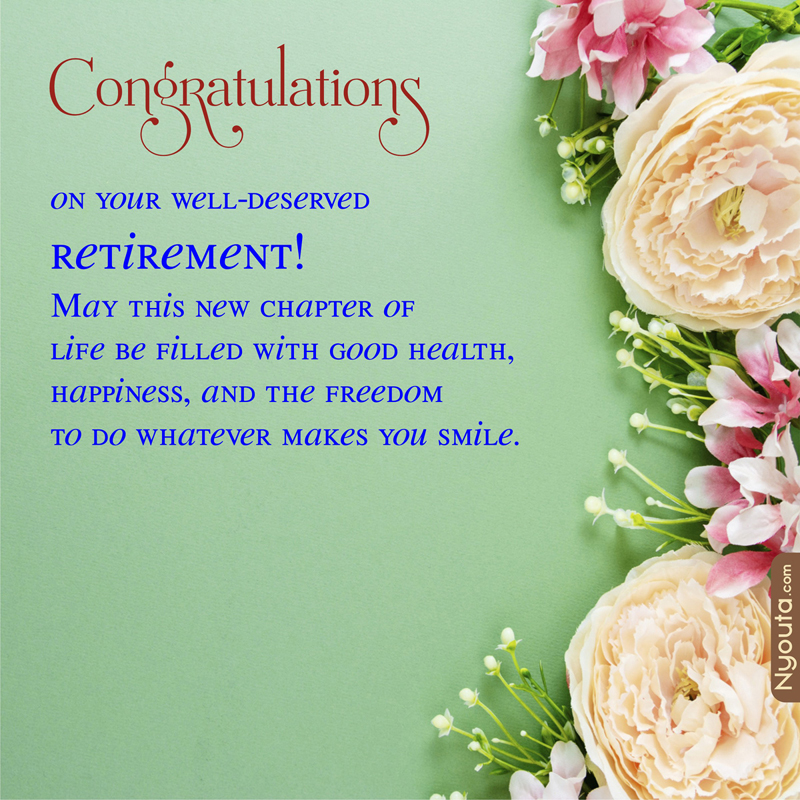Retirement Wishes – 24