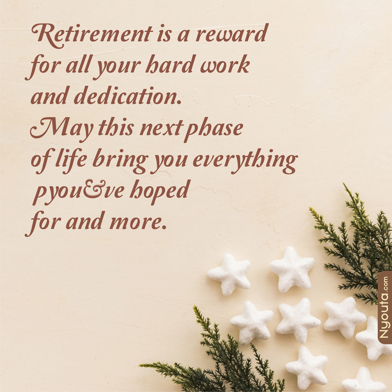 Retirement Wishes – 36