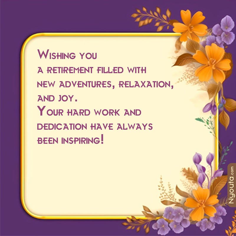 Retirement Wishes – 4