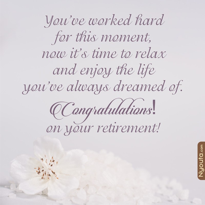 Retirement Wishes – 40