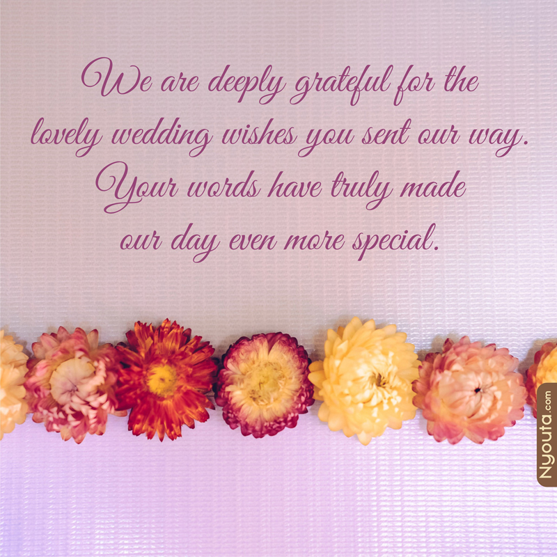 Thank for Wishes – 4