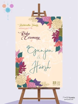 Ring Ceremony Signages