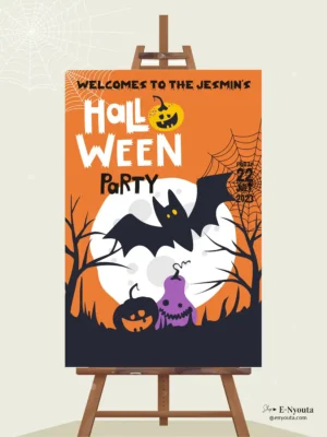 Halloween Party Signages
