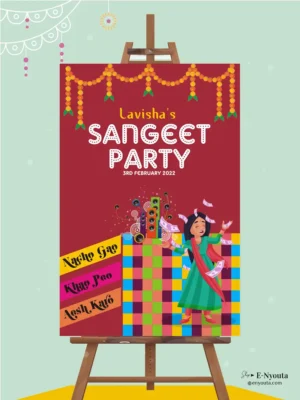 Sangeet Signages