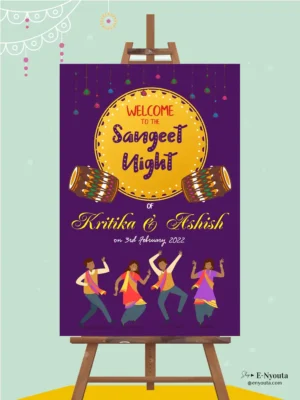 Sangeet Signages