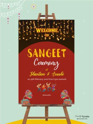 Sangeet Signages