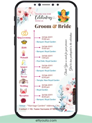 Wedding Timeline