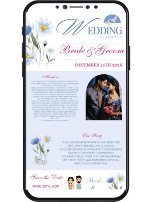 Wedding Web Invitation