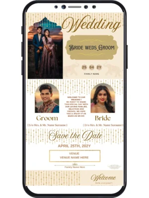 Wedding Web Invitation