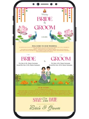 Wedding Web Invitation