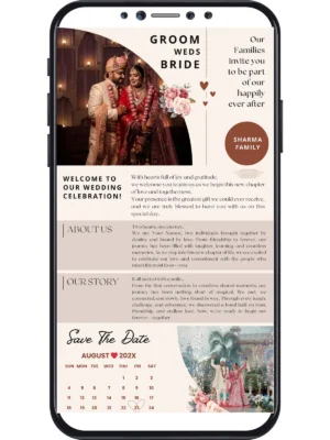 Wedding Web Invitation