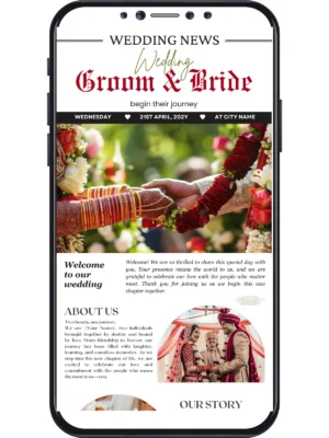 Wedding Web Invitation